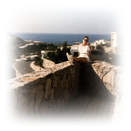 En icke namngiven person på resmålet ifråga vid mitten av 80-talet.