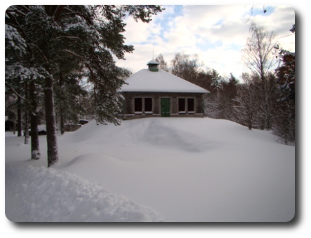 Vinter i Karlshamn - gamla vattenverket Vinter i Karlshamn - gamla vattenverket