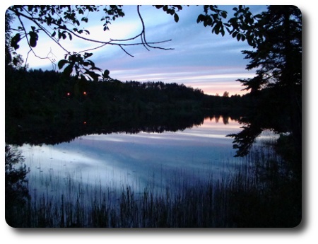 sjön Näknen i Östergötland