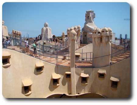 takbild från Barcelona