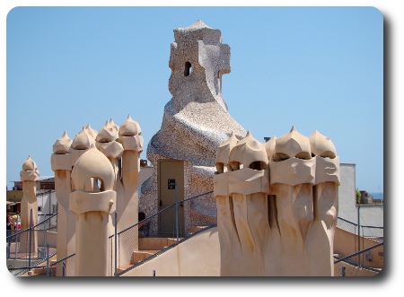 takbild från Barcelona