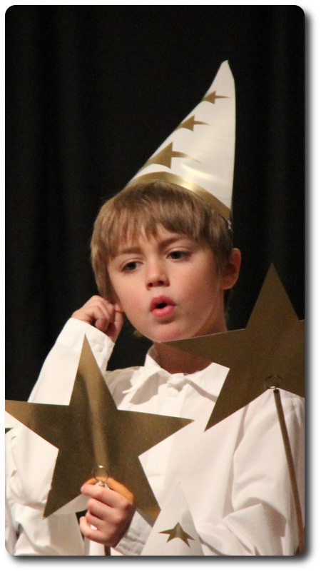 sjungande stjärngosse