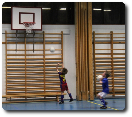 Även när de förlorar är det en ... att barn idrottar