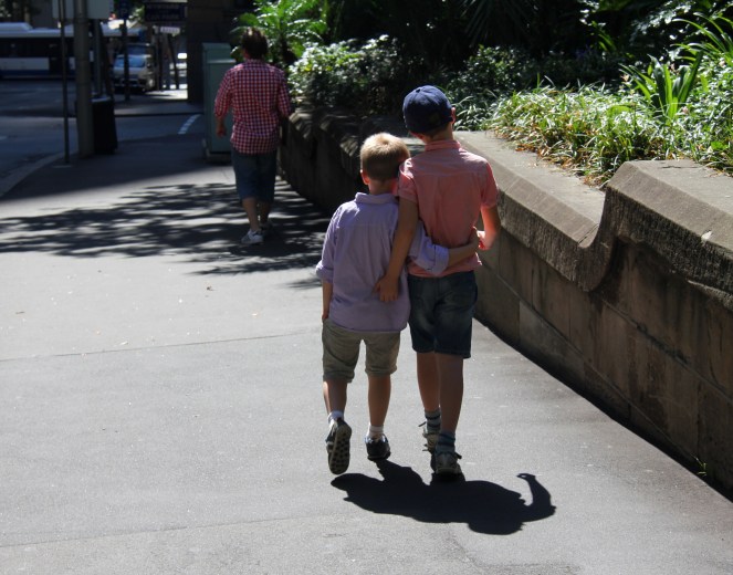 Det är inte alltid så här rart